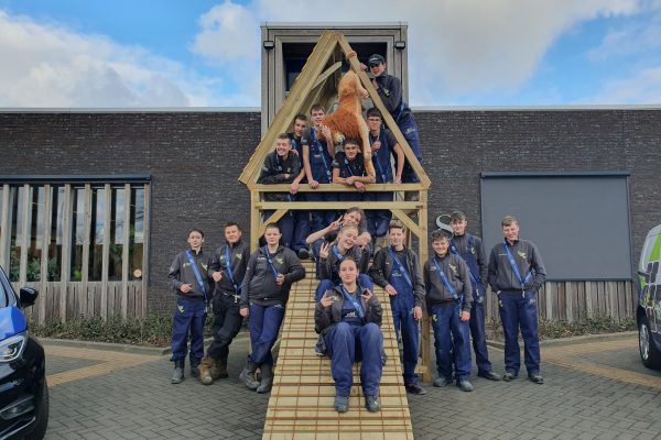 Deelnemers Timmerwedstrijd TBF 2025